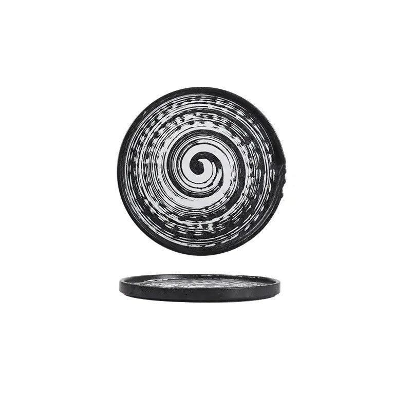 Creative Ceramic Plate for Steak, Pasta, and Pizza
