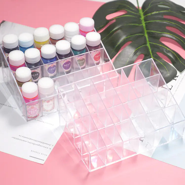 Acrylic Makeup Organizer with Transparent Storage Box