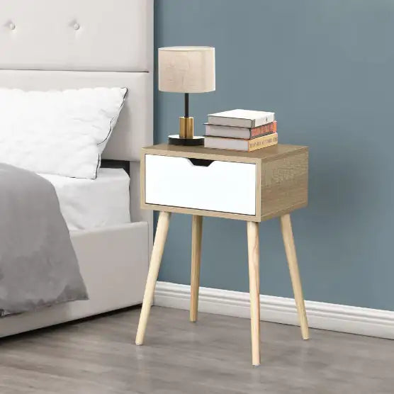 Side Table With 1 Drawer - Living Room Furniture