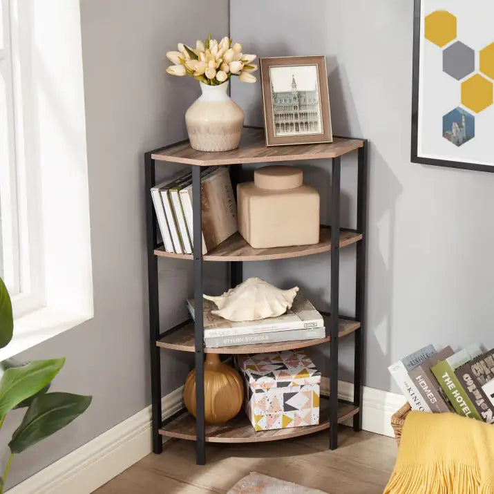 4-Tier Corner Shelf