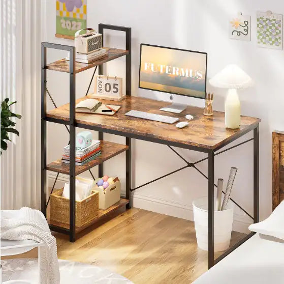 Computer Desk With LED Light