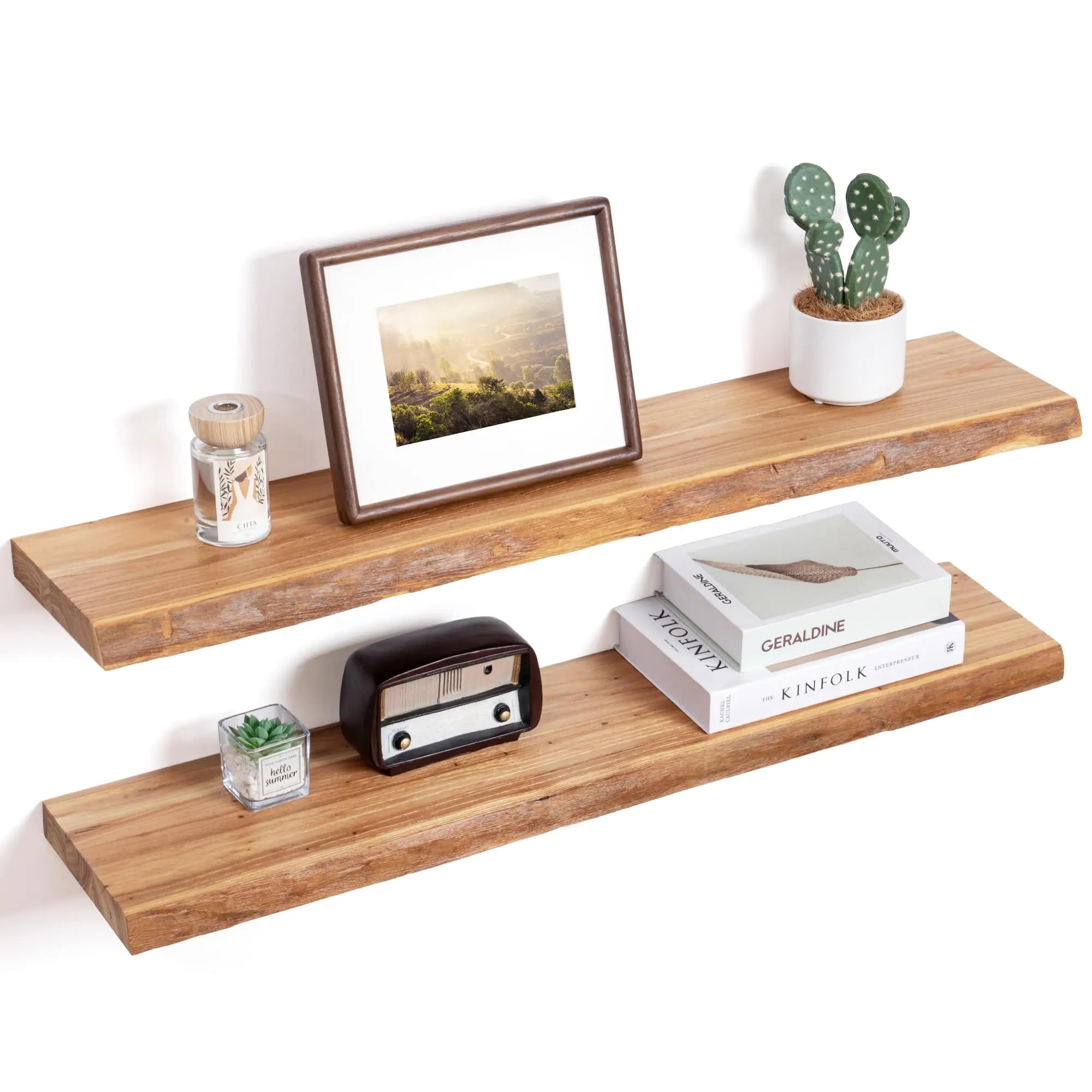 Floating Shelves for Wall - Set of 2