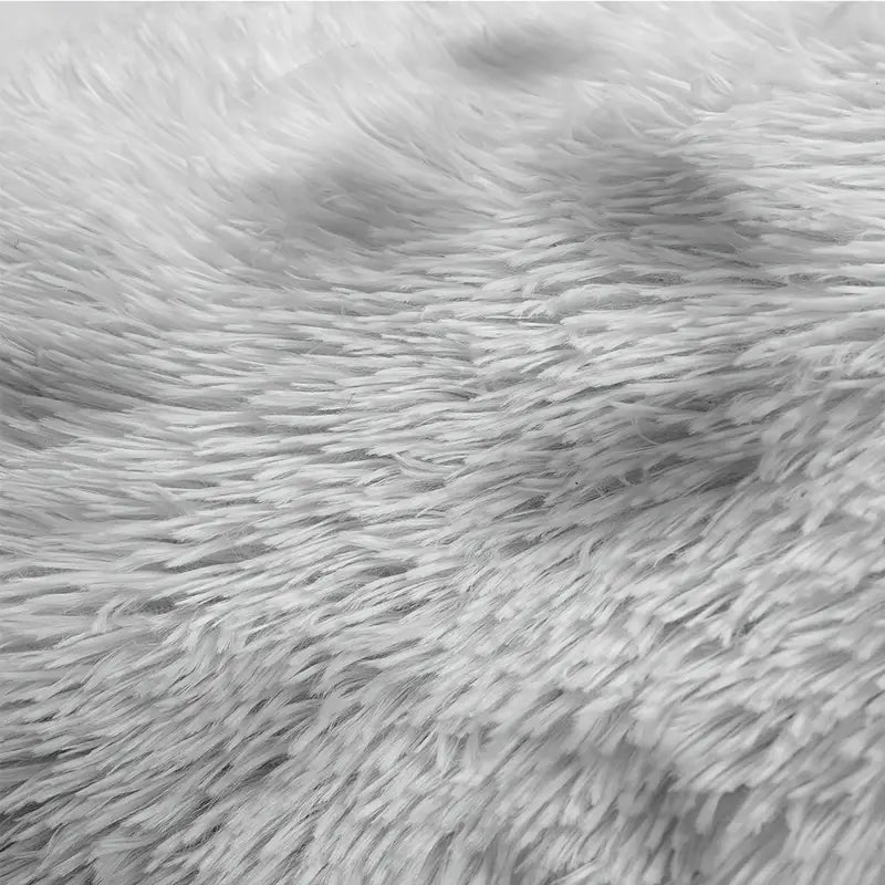 Round Plush Carpet