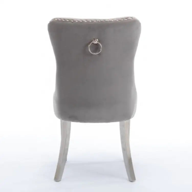 Tufted Solid Woo Upholstered Dining Chair