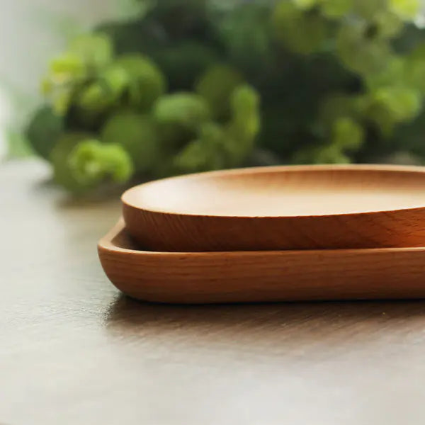 Japanese Style Wooden Plate