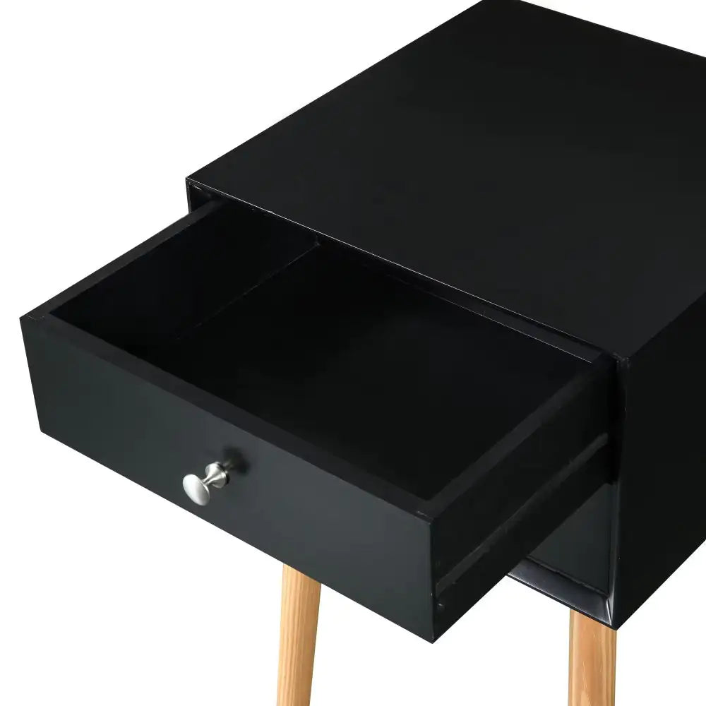 Side Table/Bedside Table With 2 Drawers - Bedroom Living Room