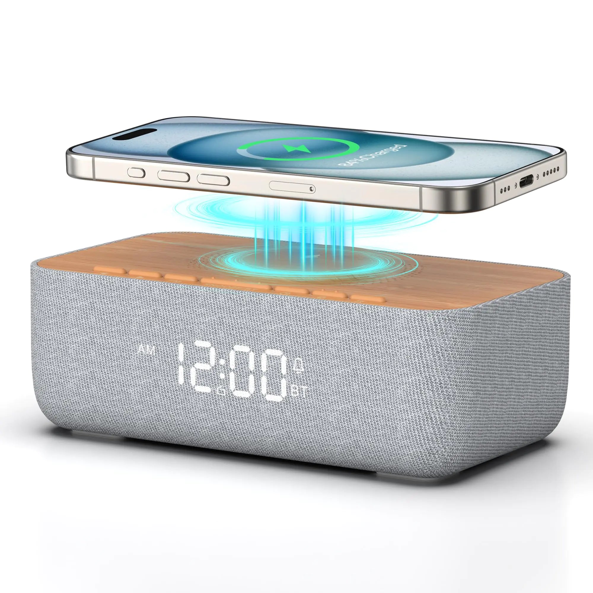 Alarm Clock - Iphone Charger - Radio